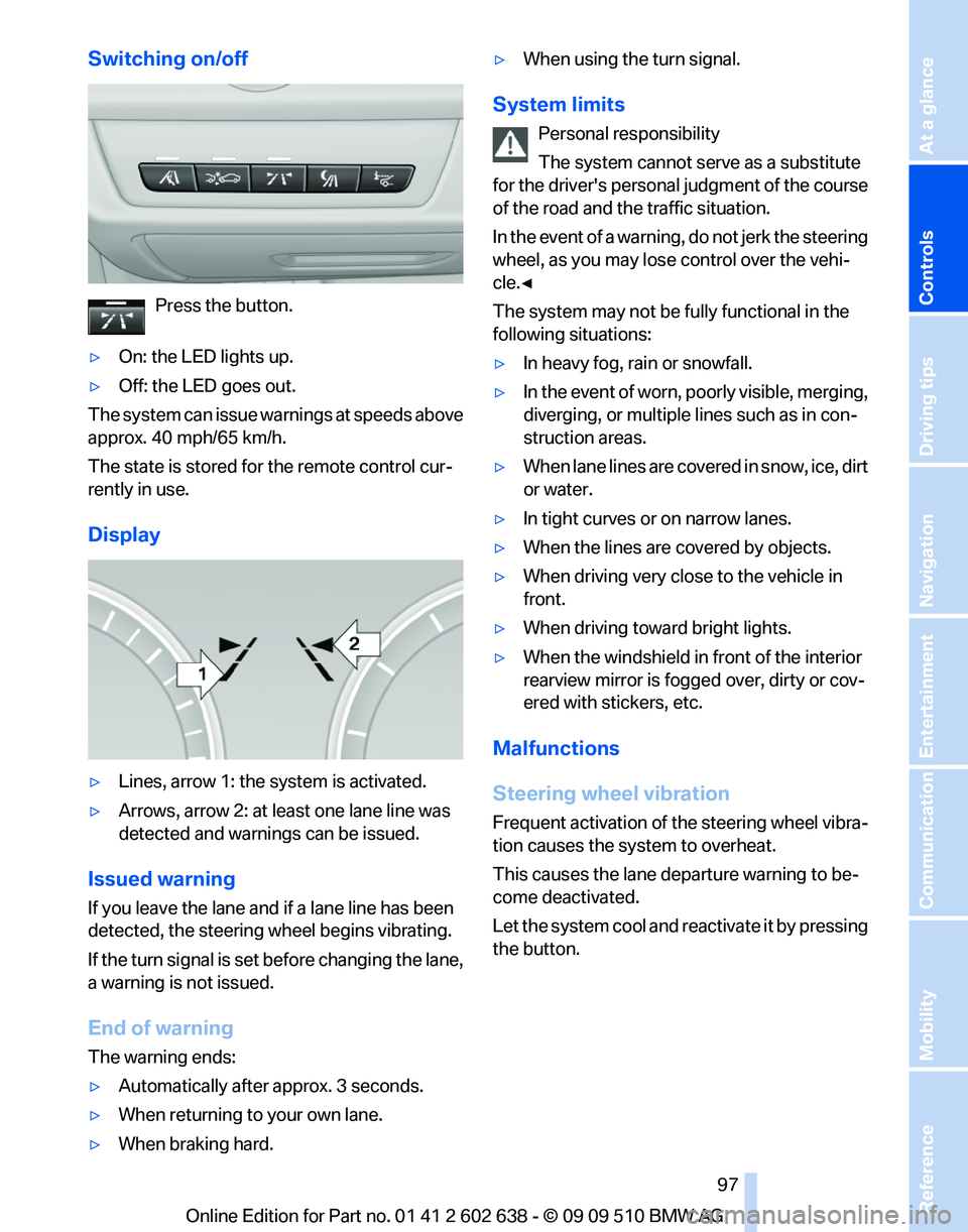 BMW 7 SERIES 2010 Owners Manual BMW 7 SERIES 2010 Owners Manual