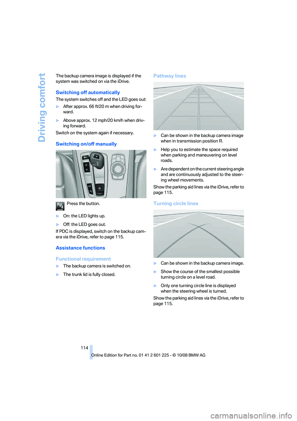 BMW 7 SERIES 2009  Owners Manual �5�I�F��C�B�D�L�V�Q��D�B�N�F�S�B��J�N�B�H�F��J�T��E�J�T�Q�M�B�Z�F�E��J�G��U�I�F
�T�Z�T�U�F�N��X�B�T��T�X�J�U�D�I�F�E��P�O��W�J�B��U�I�F��J�%�S�J�W�F�
�4�X�J�U�D�I�J�O�H��P�G�G��B�V�U�P