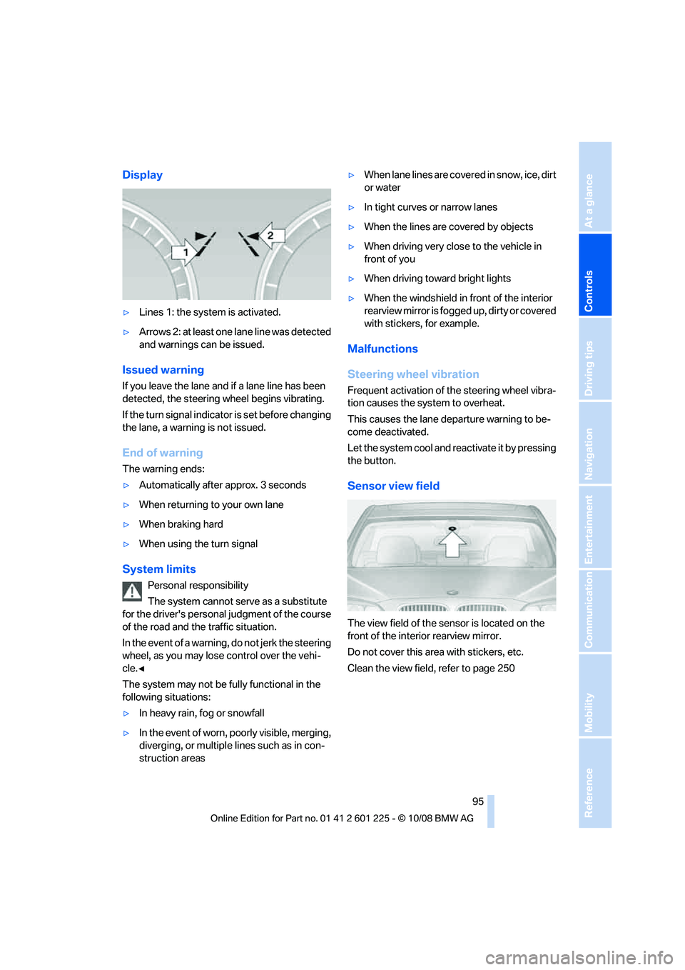 BMW 7 SERIES 2009  Owners Manual �%�J�T�Q�M�B�Z
y�-�J�O�F�T�����U�I�F��T�Z�T�U�F�N��J�T��B�D�U�J�W�B�U�F�E�
y �"�S�S�P�X�T�����B�U��M�F�B�T�U��P�O�F��M�B�O�F��M�J�O�F��X�B�T��E�F�U�F�D�U�F�E
�B�O�E��X�B�S�O�J�O�H
