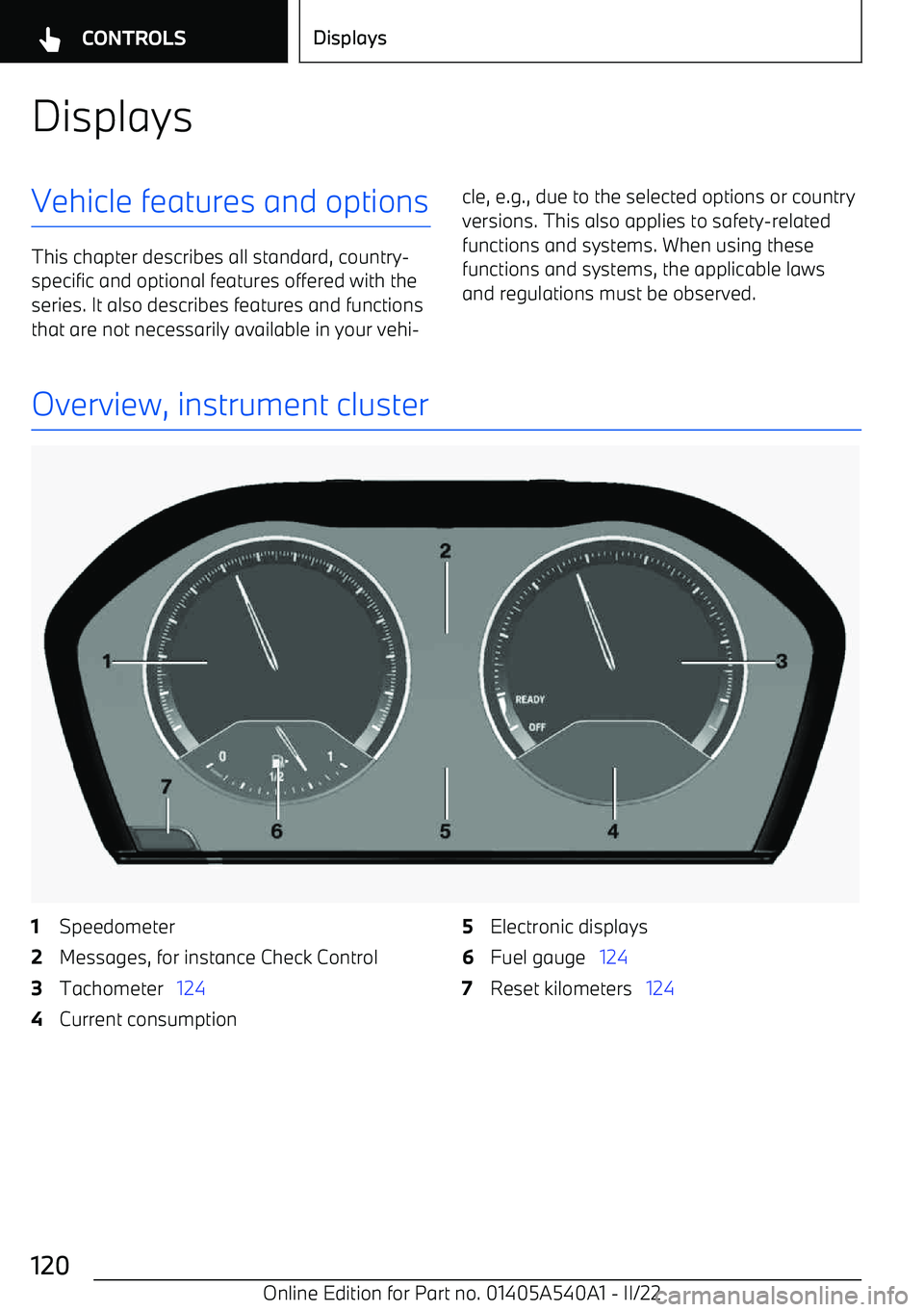 BMW X2 2023 Owners Manual DisplaysVehicle features and options
This chapter describes all standard, country BMW X2 2023 Owners Manual DisplaysVehicle features and options
This chapter describes all standard, country