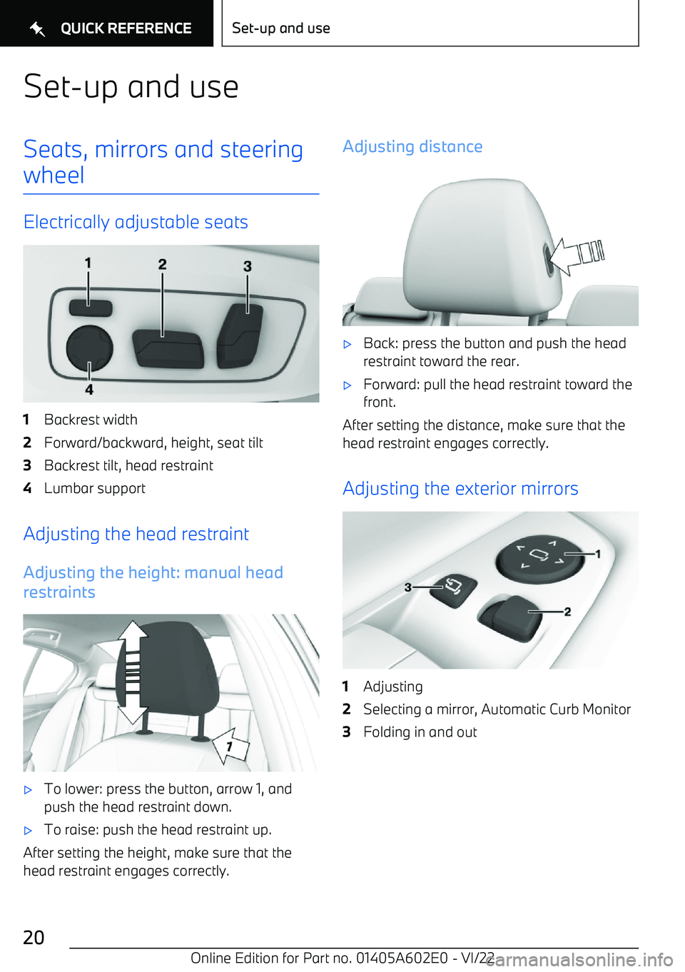 BMW X3 2023 User Guide Set