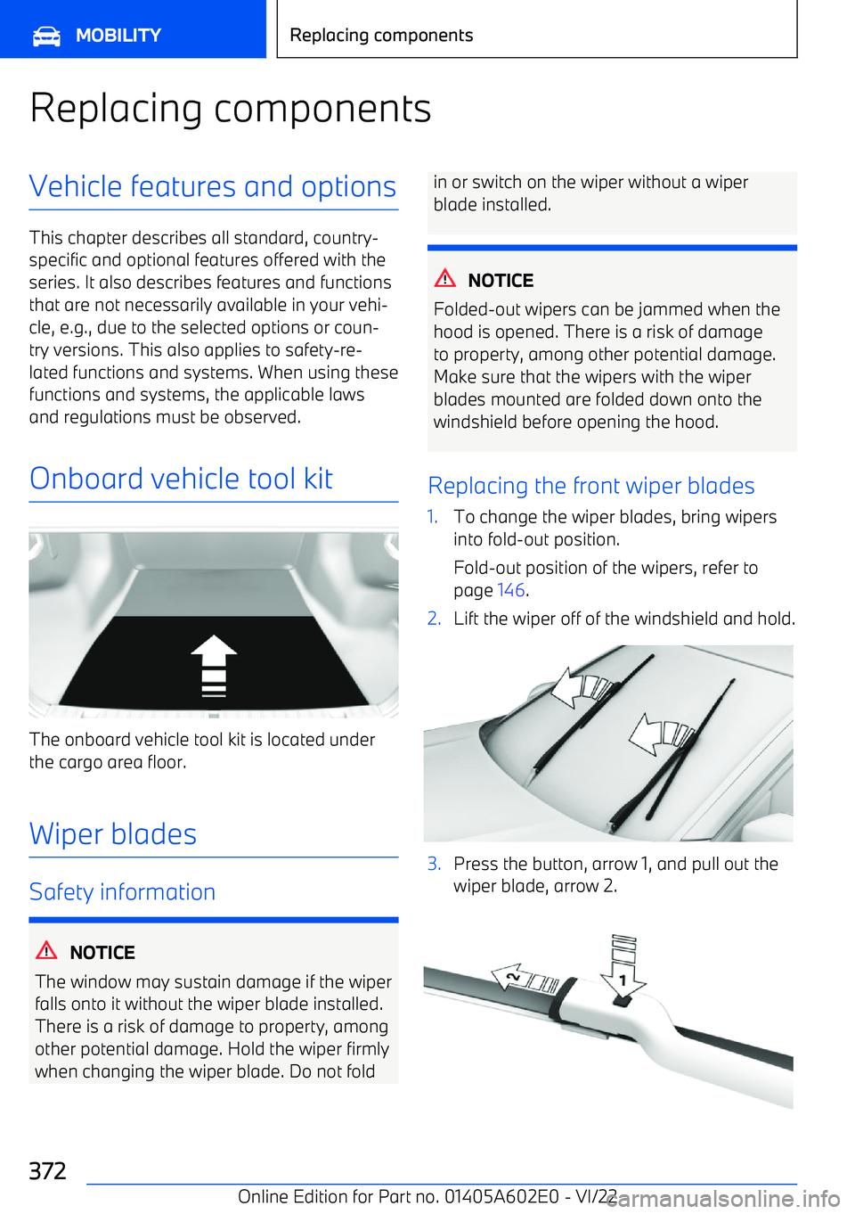 BMW X3 2023 Owners Manual Replacing componentsVehicle features and options
This chapter describes all standard, country BMW X3 2023 Owners Manual Replacing componentsVehicle features and options
This chapter describes all standard, country