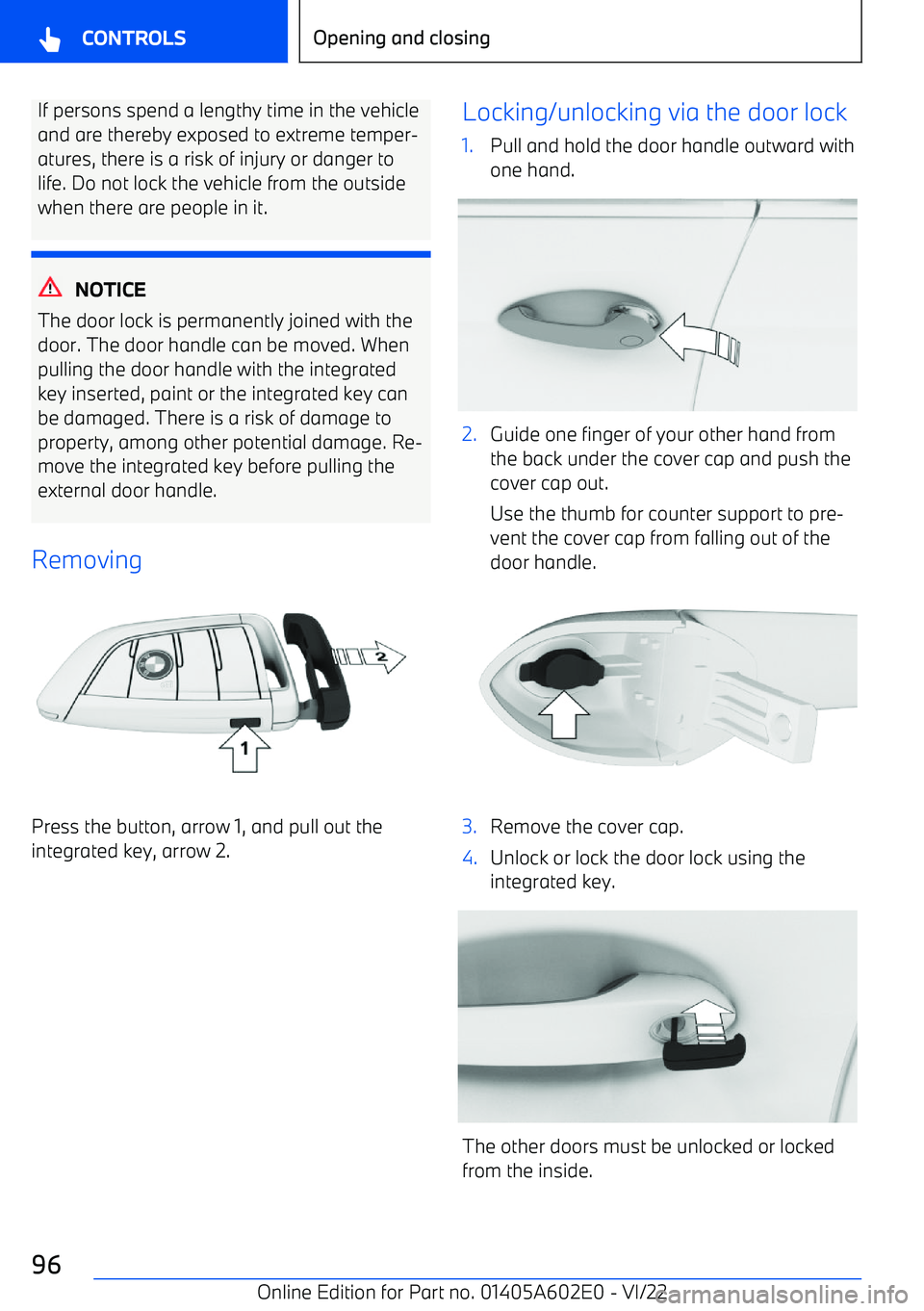 BMW X3 2023 Owners Manual If persons spend a lengthy time in the vehicle
and are thereby exposed to extreme temper BMW X3 2023 Owners Manual If persons spend a lengthy time in the vehicle
and are thereby exposed to extreme temper