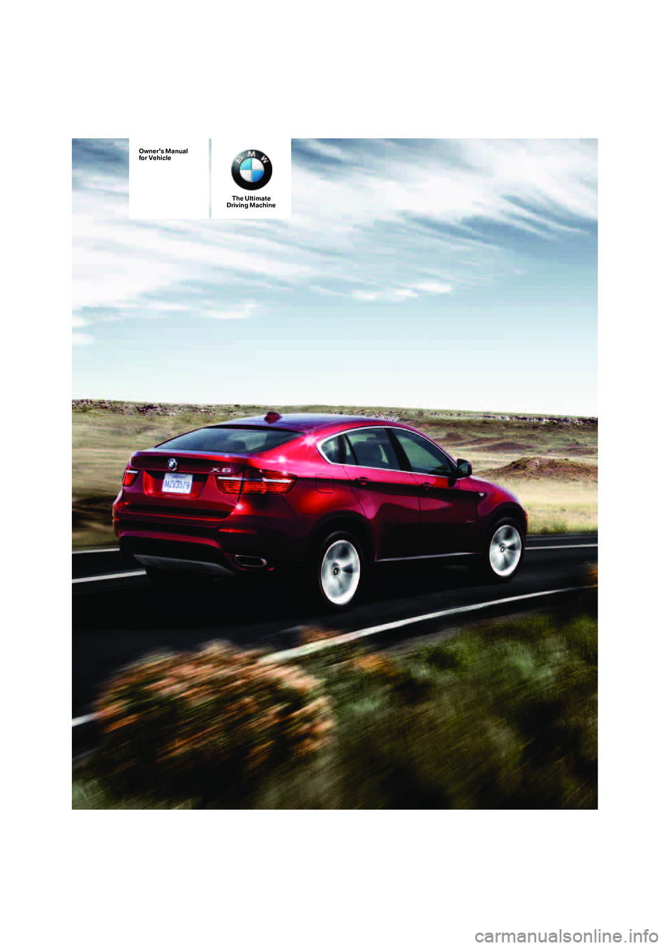 BMW X6 2008  Owners Manual 