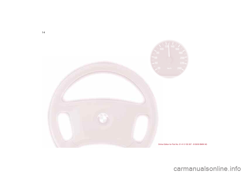 BMW 325I 2001 User Guide  
14n 