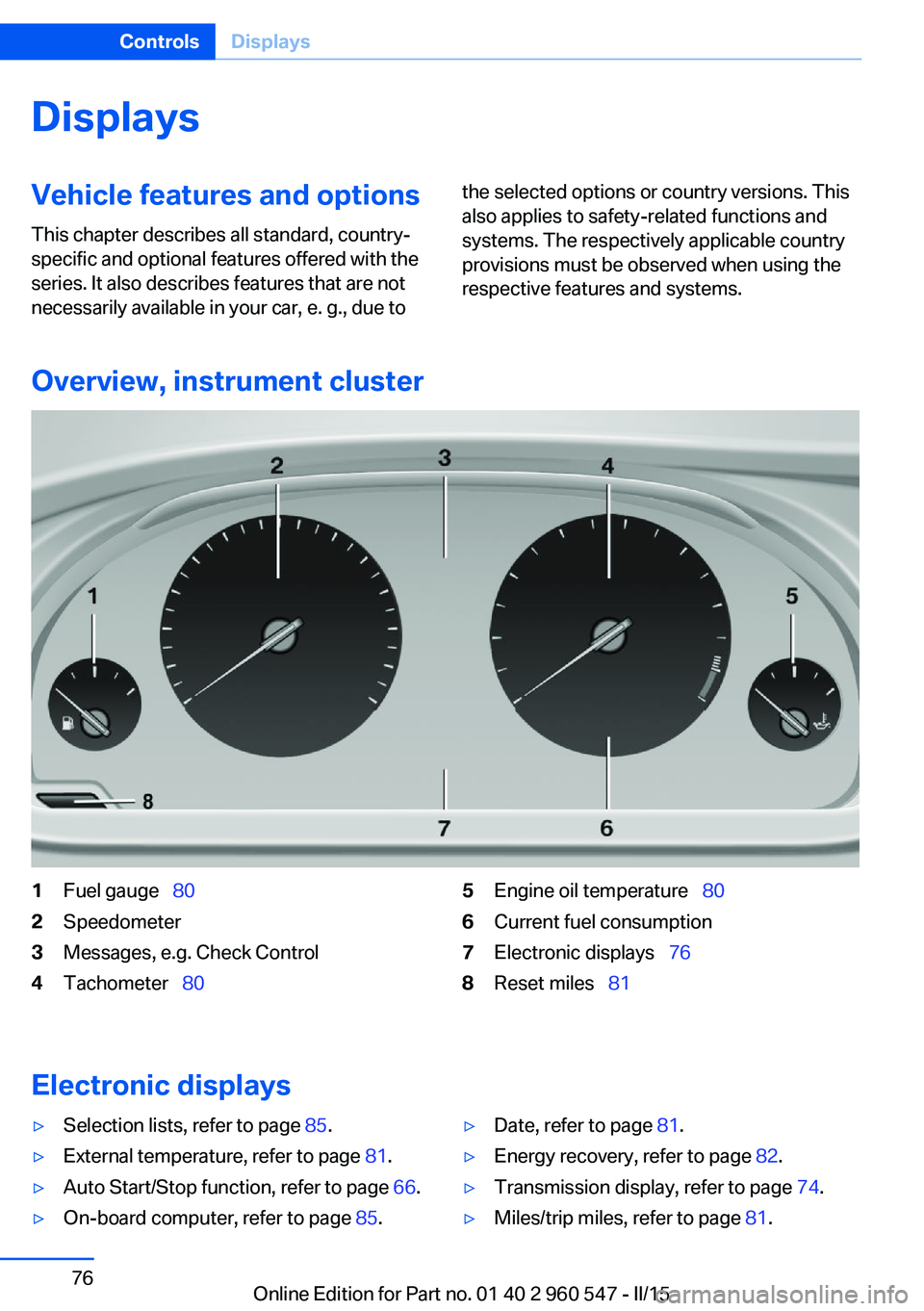 BMW 428I CONVERTIBLE 2015 Manual PDF DisplaysVehicle features and optionsThis chapter describes all standard, country-
specific and optional features offered with the
series. It also describes features that are not
necessarily available BMW 428I CONVERTIBLE 2015 Manual PDF DisplaysVehicle features and optionsThis chapter describes all standard, country-
specific and optional features offered with the
series. It also describes features that are not
necessarily available