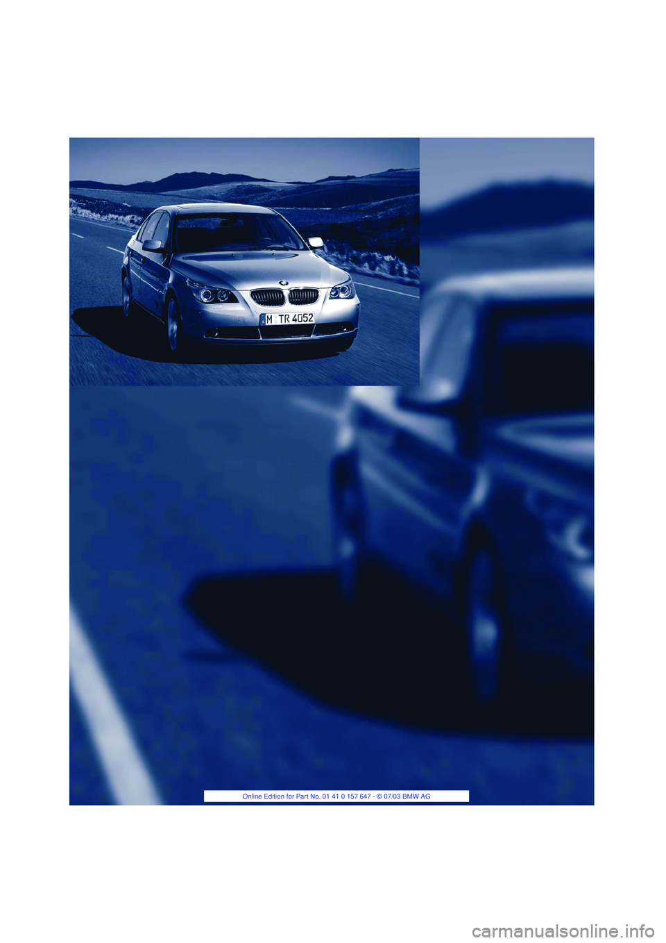 BMW 525I 2004 Owners Manual BMW 525I 2004 Owners Manual