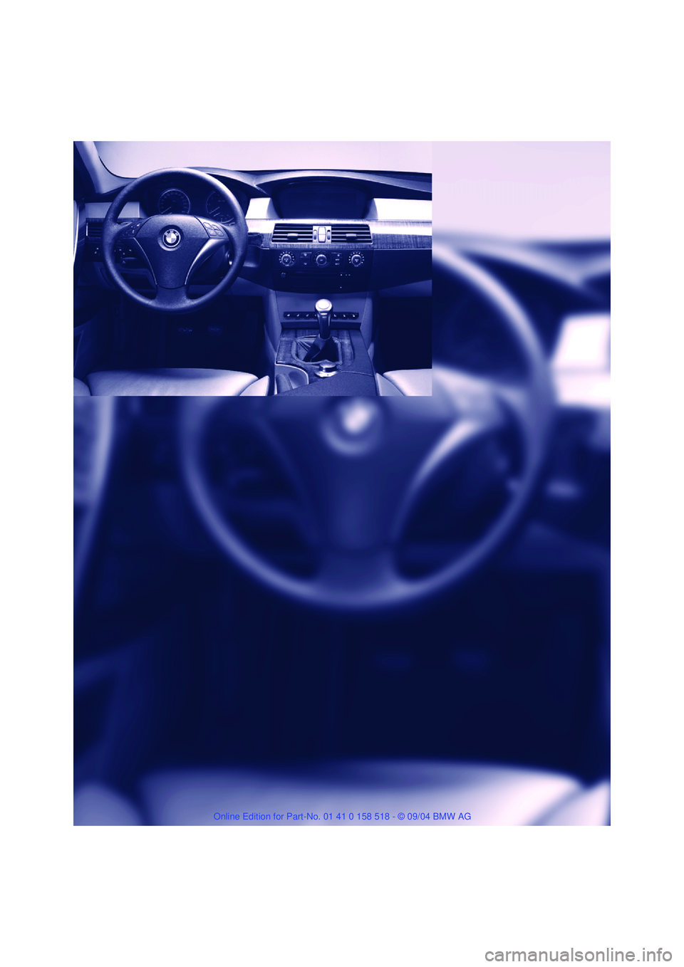 BMW 530I 2005 Owners Manual 