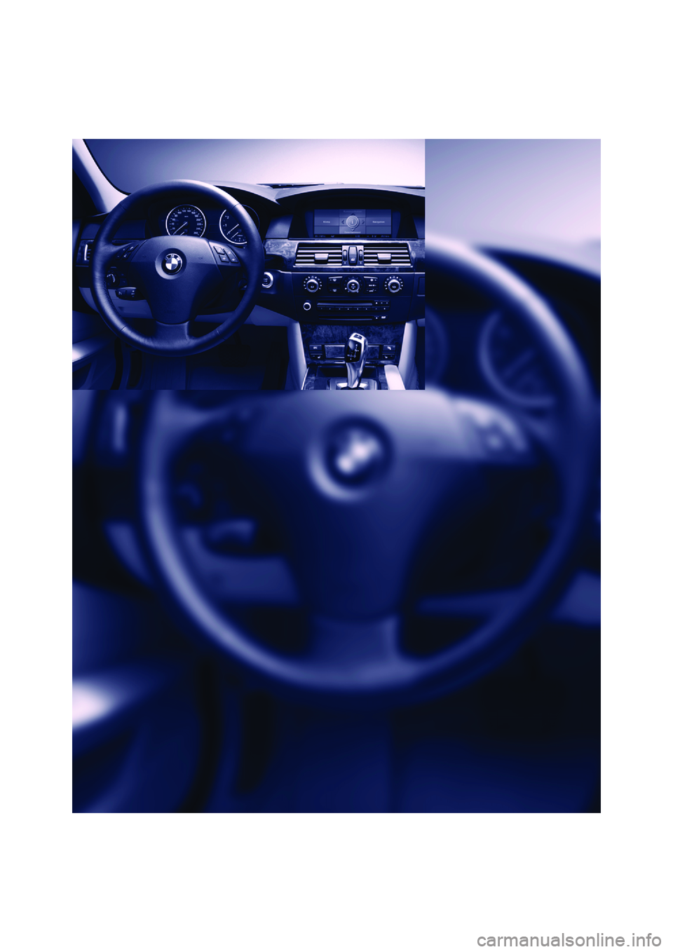 BMW 530XI SEDAN WAGON 2007 Owners Manual 