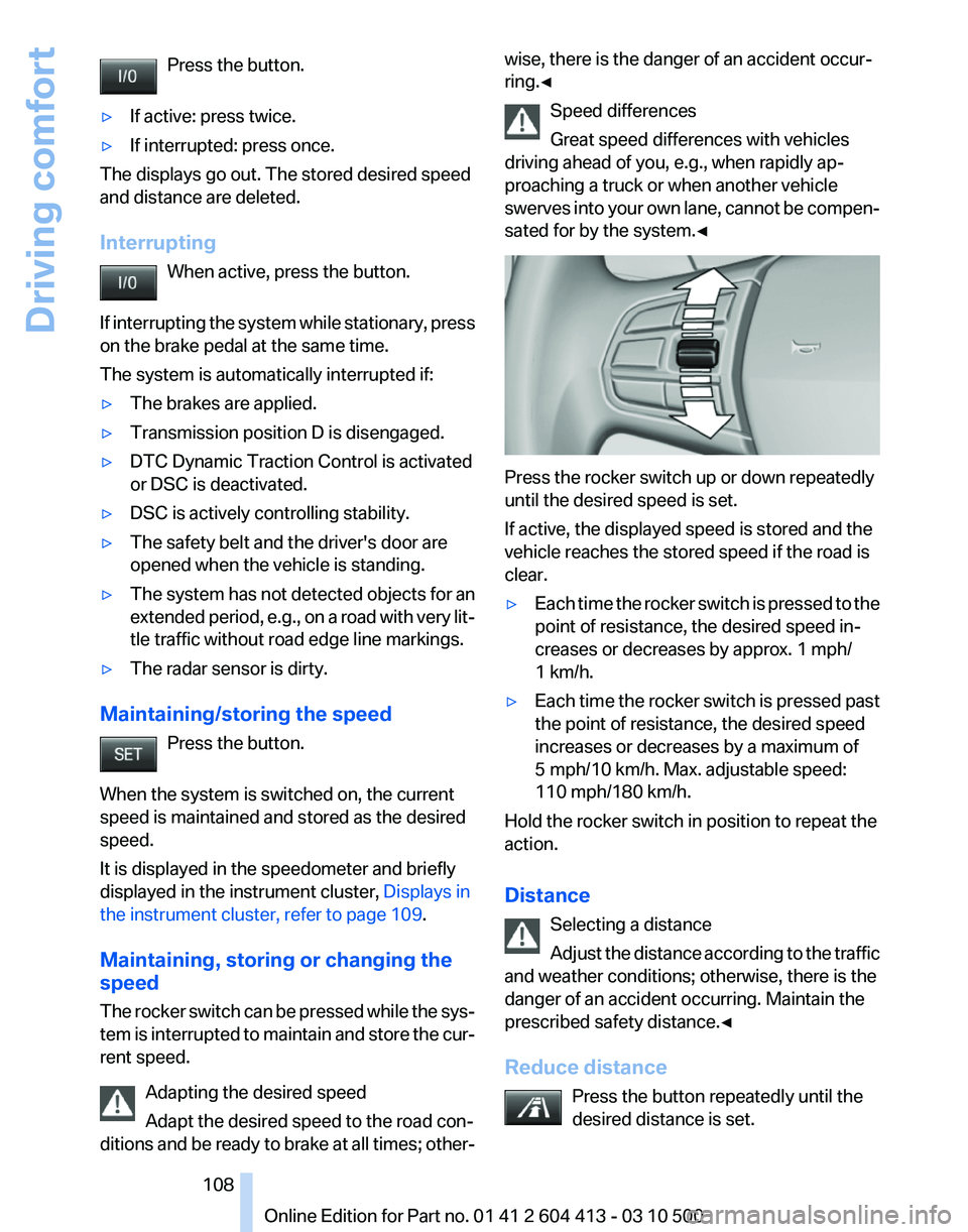BMW 535I GRAN TURISMO 2010  Owners Manual 