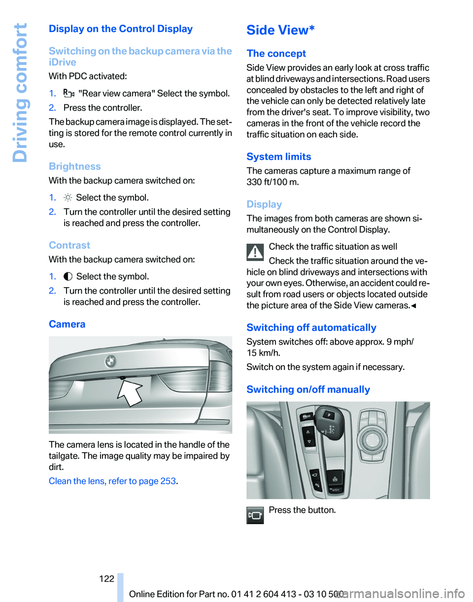 BMW 535I GRAN TURISMO 2010  Owners Manual 