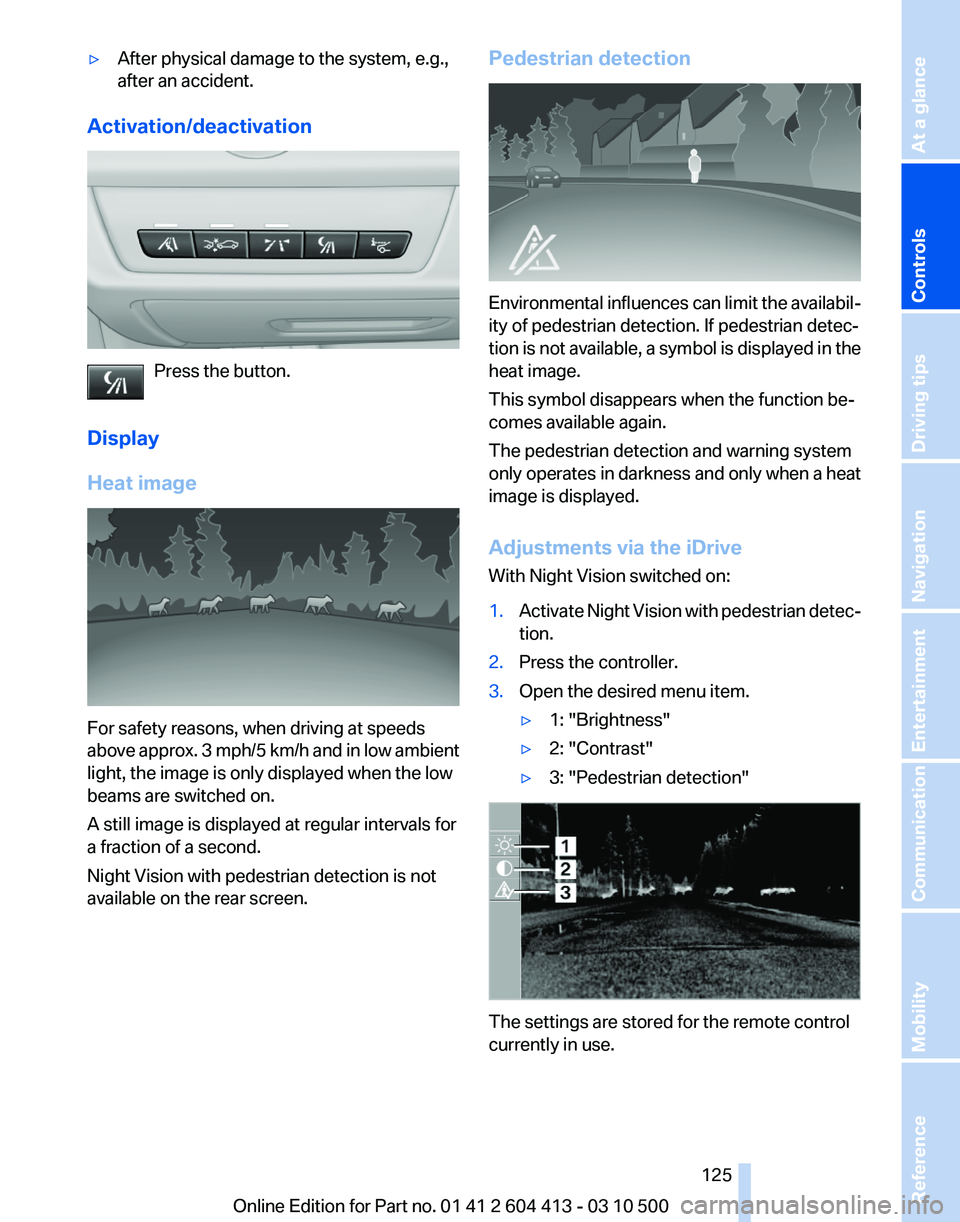 BMW 535I GRAN TURISMO 2010  Owners Manual 