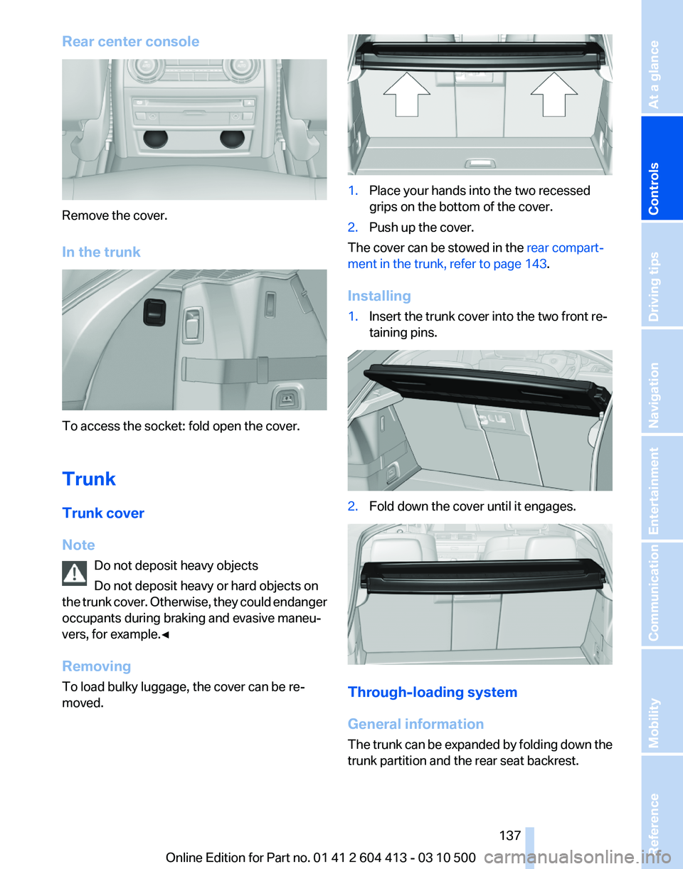 BMW 535I GRAN TURISMO 2010  Owners Manual 