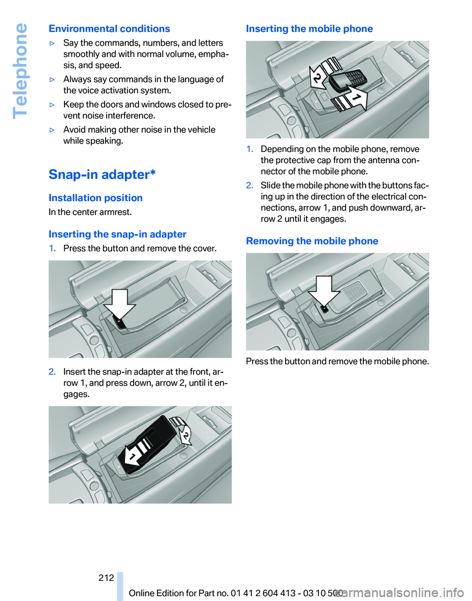 BMW 535I GRAN TURISMO 2010  Owners Manual 