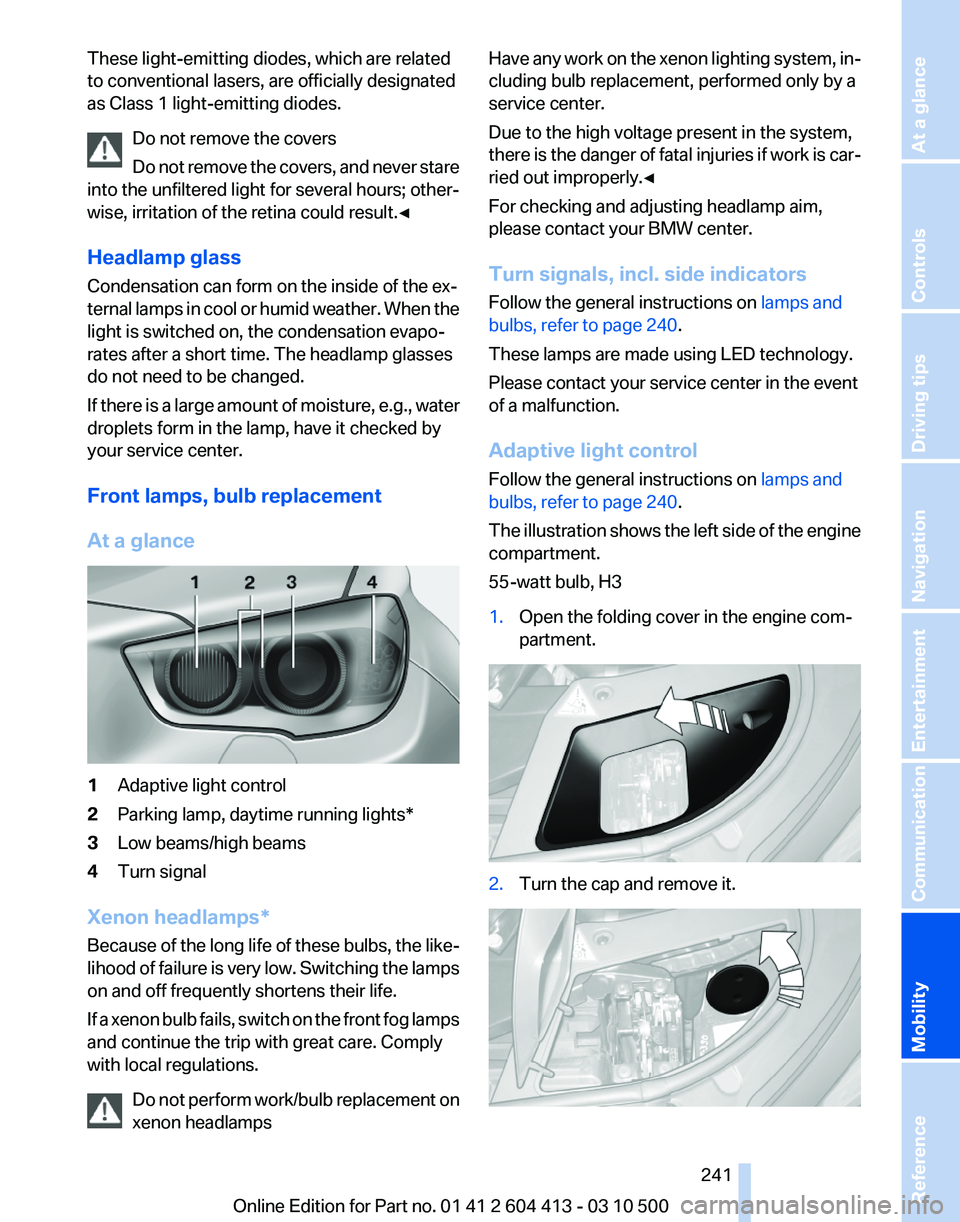 BMW 535I GRAN TURISMO 2010 Owners Manual BMW 535I GRAN TURISMO 2010 Owners Manual