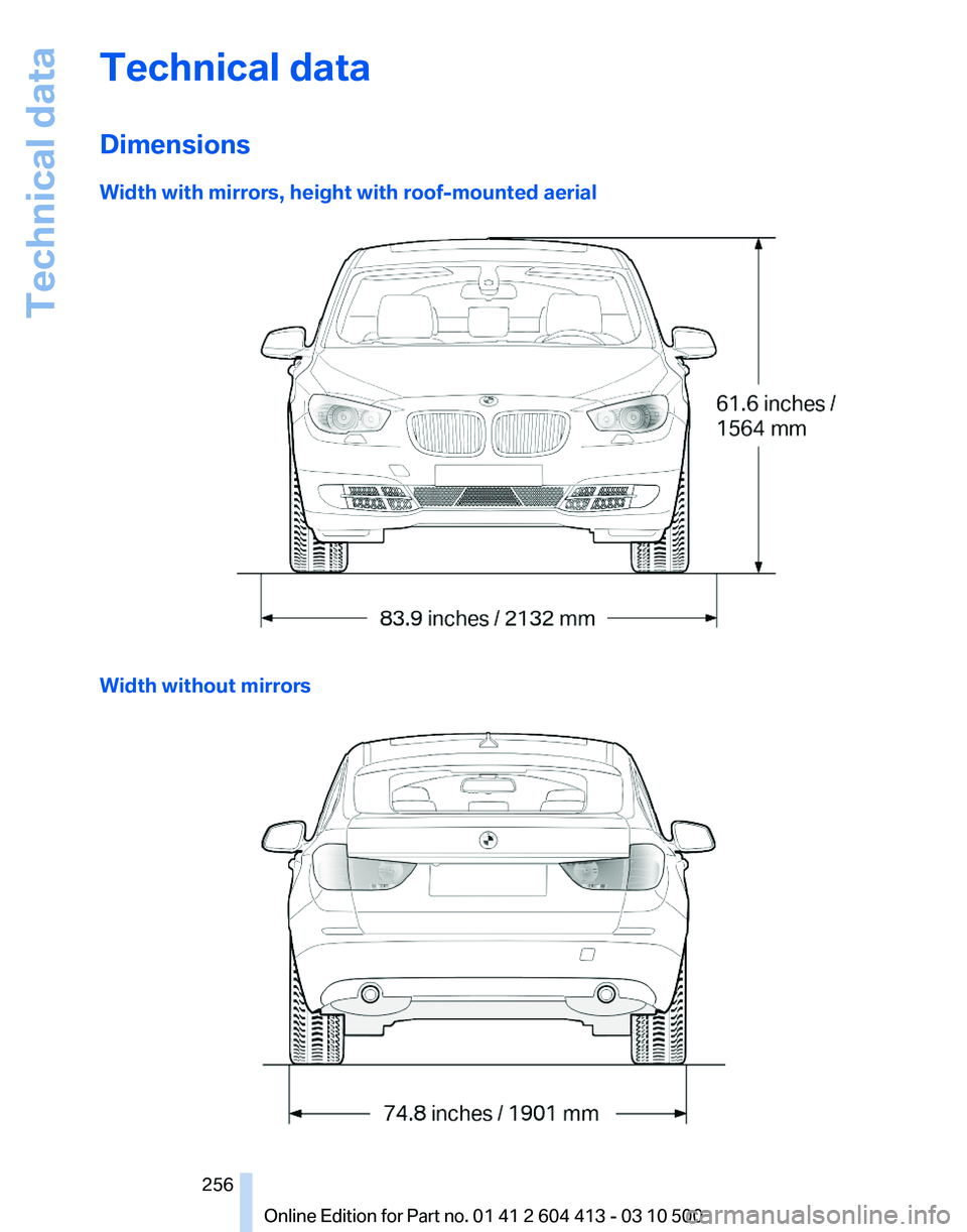 BMW 535I GRAN TURISMO 2010 Owners Manual BMW 535I GRAN TURISMO 2010 Owners Manual