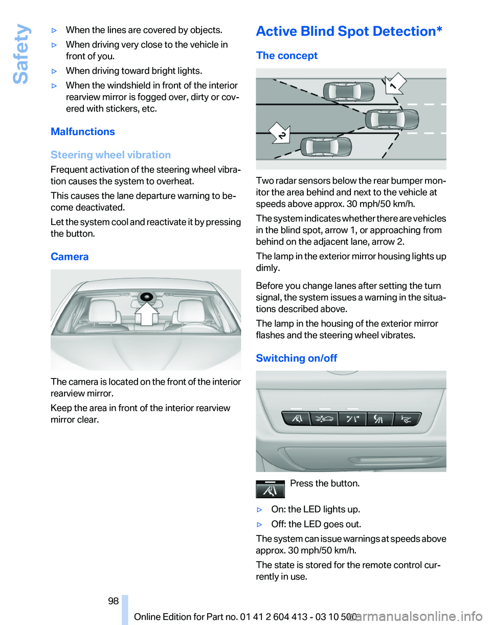 BMW 535I GRAN TURISMO 2010  Owners Manual 