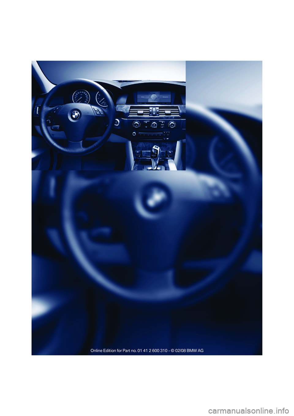 BMW 535XI SPORTS WAGON 2008 Owners Manual 