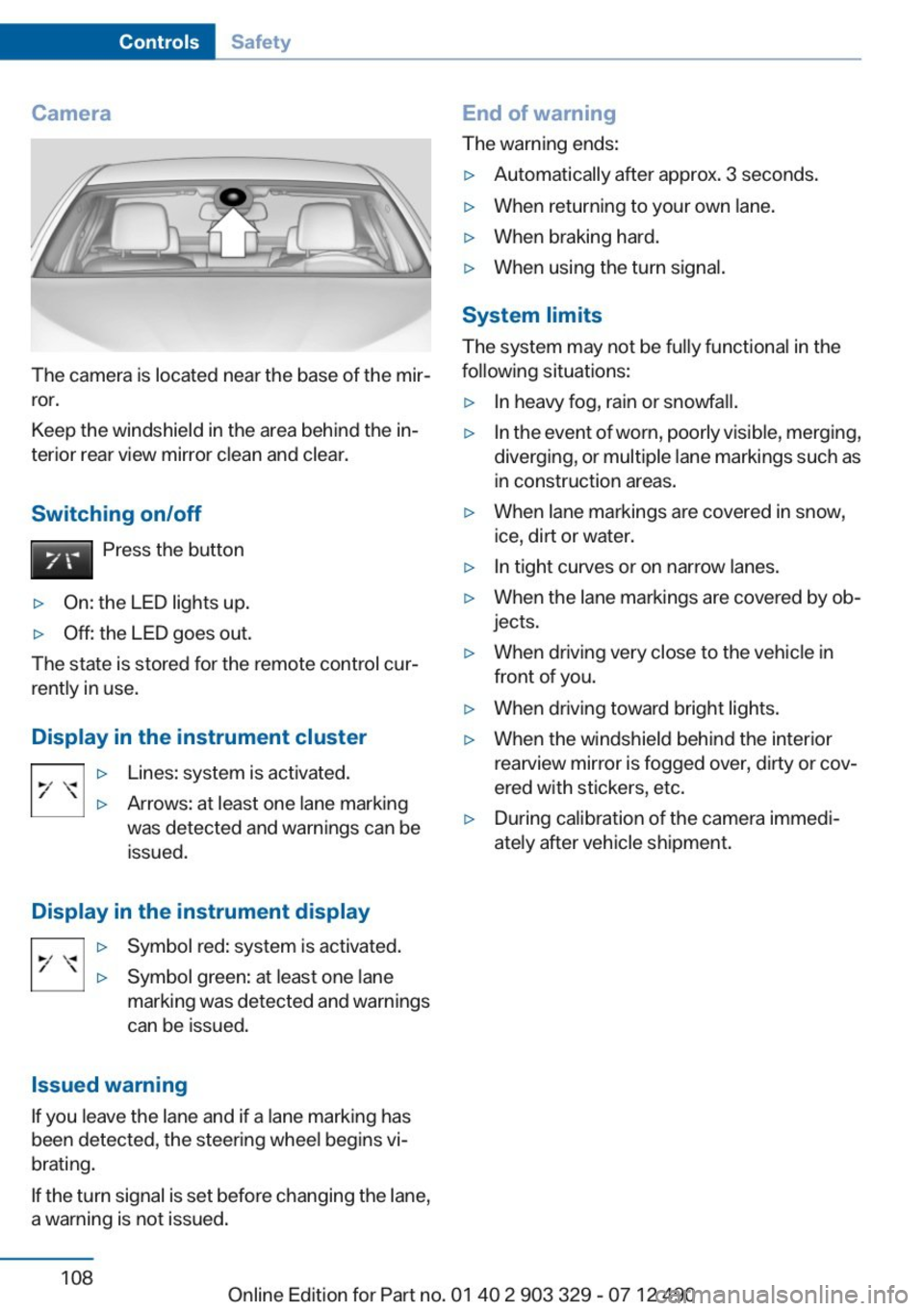BMW 650I COUPE 2013 Owners Manual BMW 650I COUPE 2013 Owners Manual