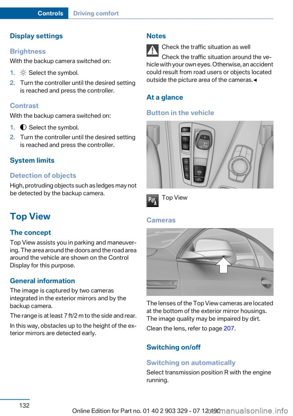 BMW 650I COUPE 2013 Owners Manual BMW 650I COUPE 2013 Owners Manual