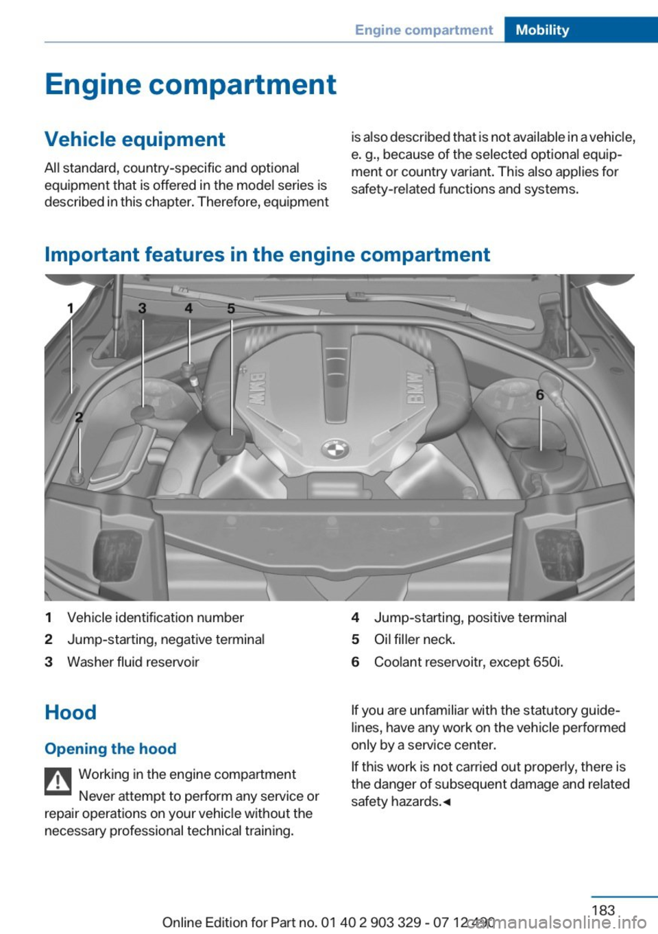 BMW 650I COUPE 2013 Owners Manual BMW 650I COUPE 2013 Owners Manual