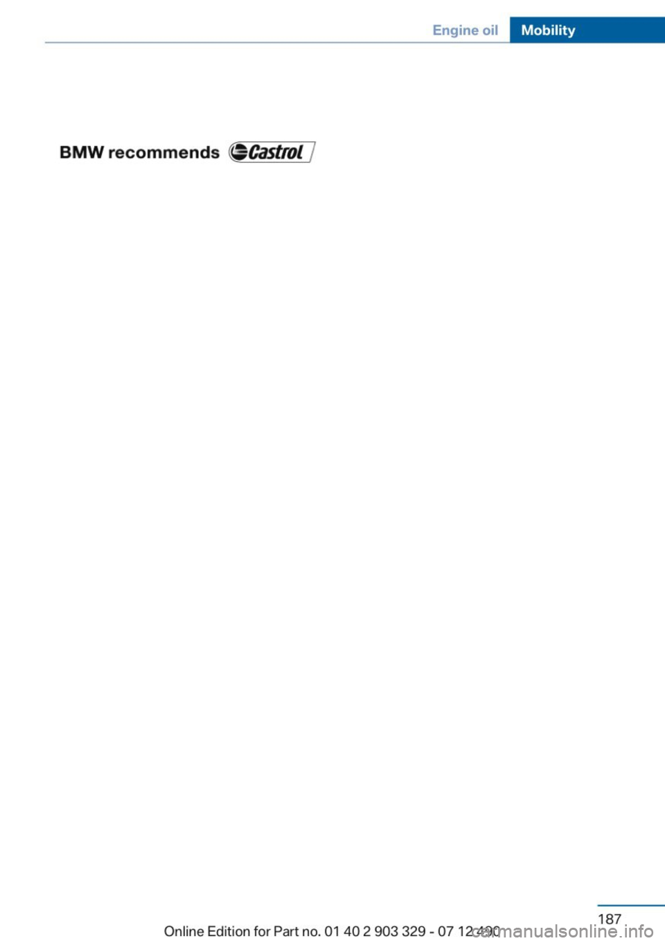 BMW 650I COUPE 2013 Owners Manual BMW 650I COUPE 2013 Owners Manual