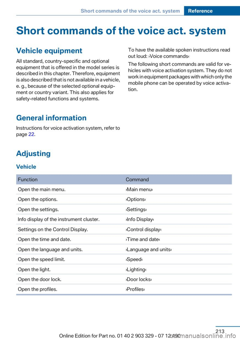 BMW 650I COUPE 2013 Owners Manual BMW 650I COUPE 2013 Owners Manual