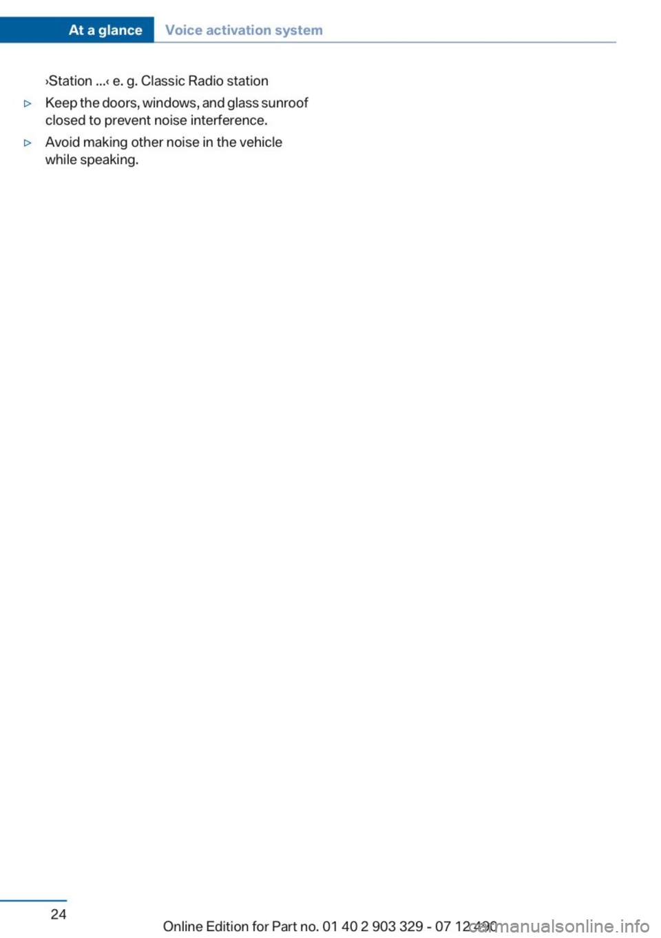 BMW 650I COUPE 2013 Owners Manual 