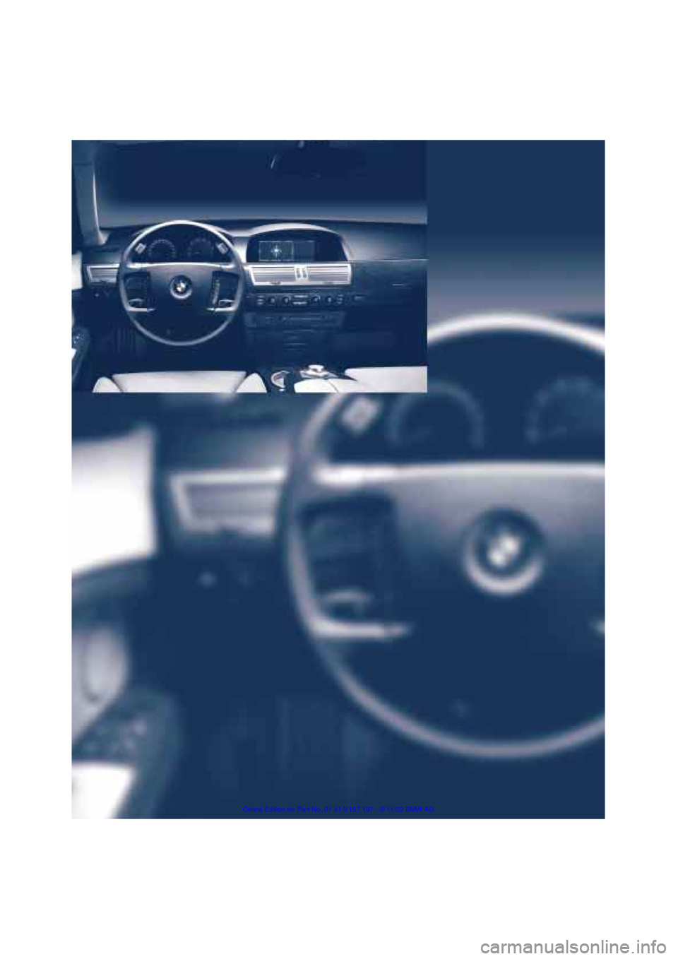BMW 760LI SEDAN 2003 Owners Guide 