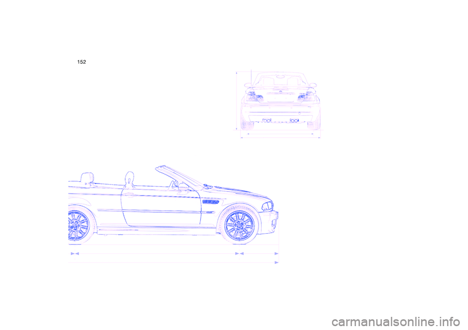 BMW M3 CONVERTIBLE 2011  Owners Manual 152 