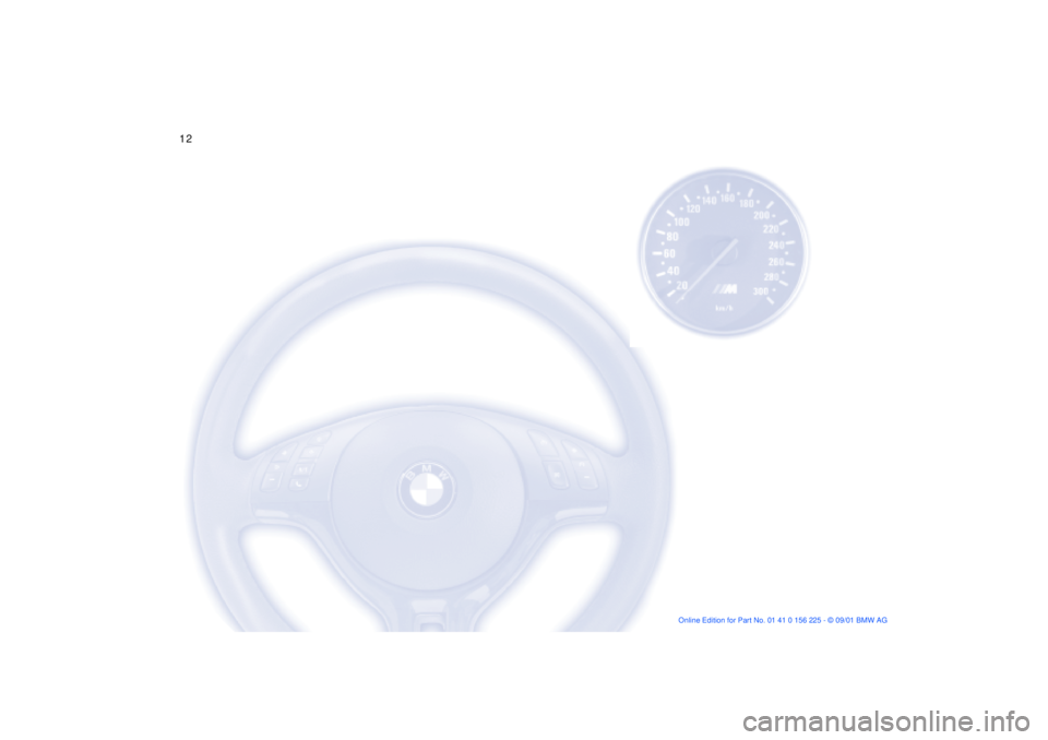 BMW M5 SEDAN 2002 User Guide  
12n 