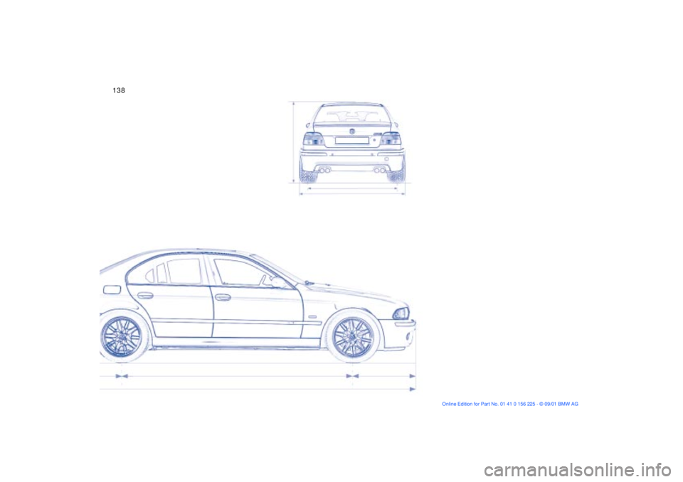BMW M5 SEDAN 2002 Owners Manual 138n BMW M5 SEDAN 2002 Owners Manual 138n
