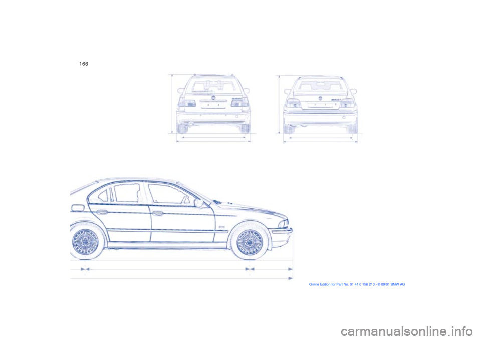BMW M6 CONVERTIBLE 2002  Owners Manual 166n 