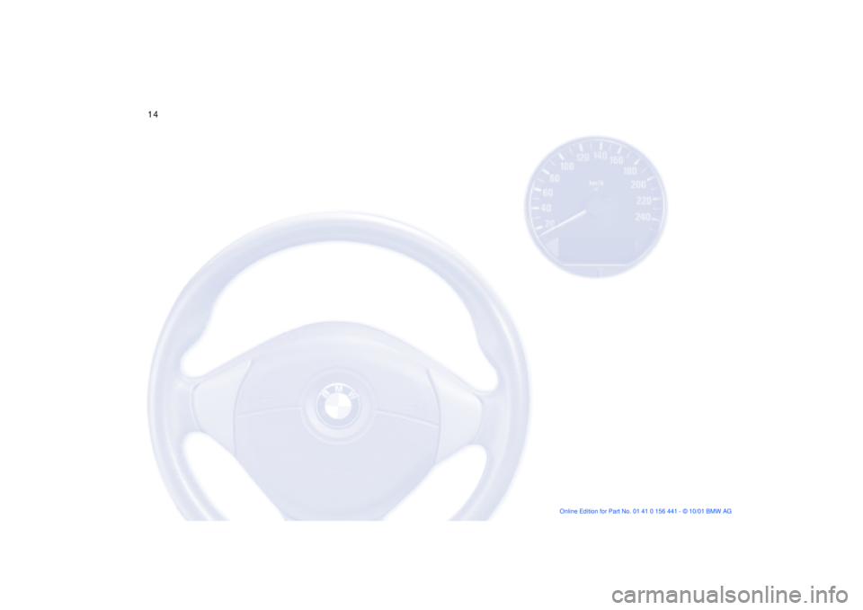 BMW Z3 2002 User Guide  
14n 