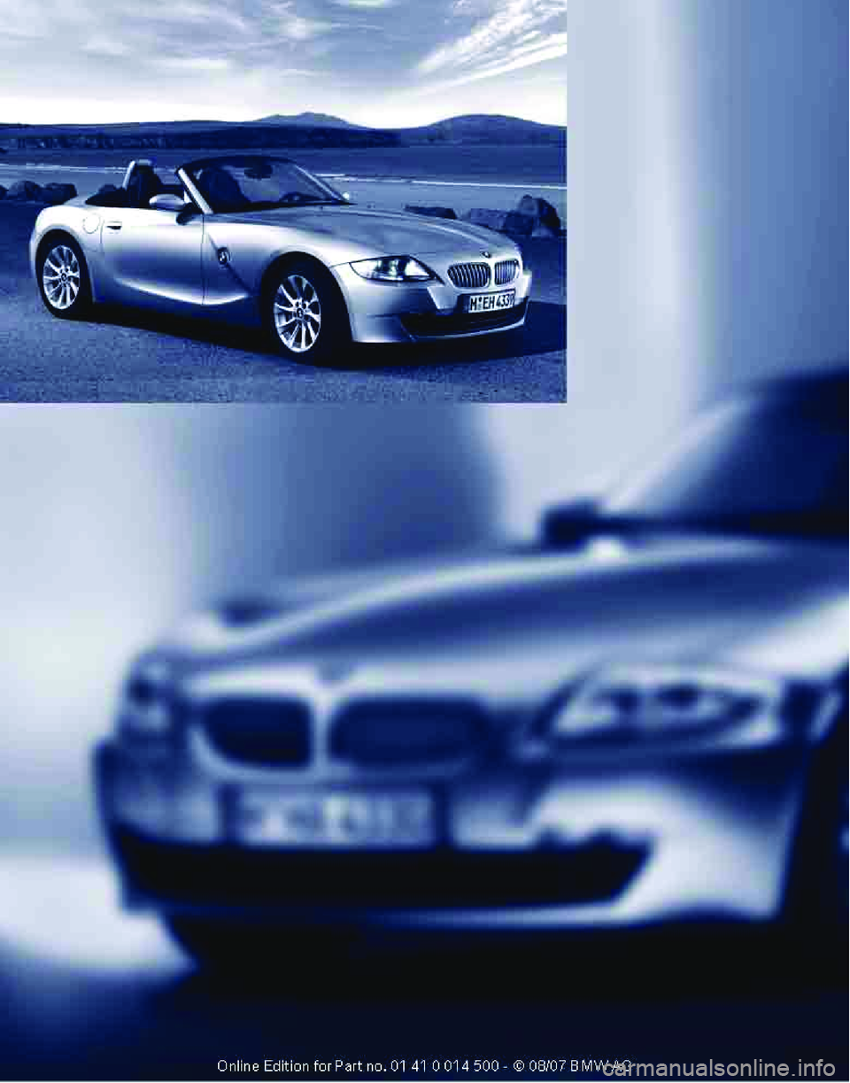 BMW Z4 COUPE 3.0SI 2008 Owners Manual BMW Z4 COUPE 3.0SI 2008 Owners Manual