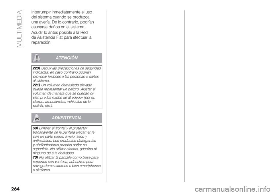 FIAT DUCATO 2019  Manual de Empleo y Cuidado (in Spanish)  ?X!G[?F6[R
���	
[4’"..3)0%. %4)"/%(’()"4’" "$ 3+*
/"$ +%+’")( &3(4/* +" 0.*/3D&(
34( (:".=(7 6" $* &*4’.(.%*@ 0*/.=(4
&(3+(.+" /(Q*+ "4 