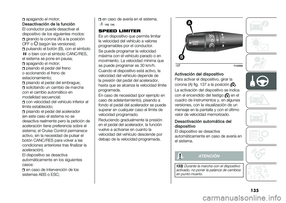 FIAT DUCATO 2020  Manual de Empleo y Cuidado (in Spanish) ���
�	��	��	��� �� �
�����&
������������ �
 �� �� �!��
��� �
�� ��������� ����� ����	�����	� ��
����������� �� ��� ������