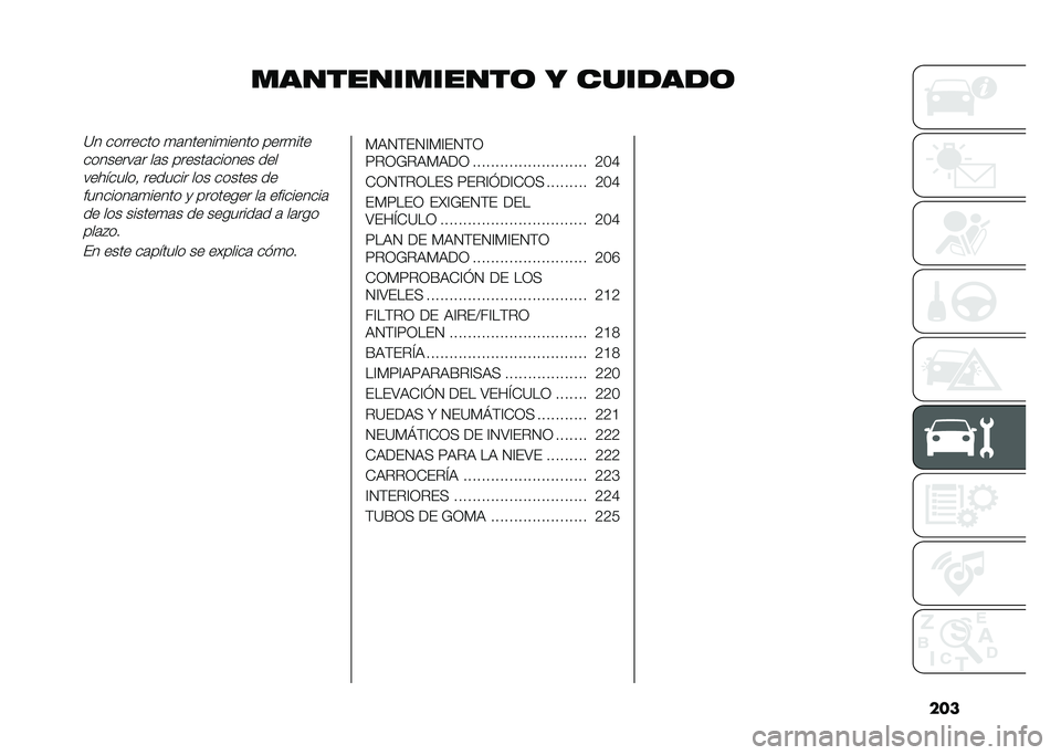 FIAT DUCATO 2020  Manual de Empleo y Cuidado (in Spanish) ���
�������������	 � �������	�9� �������� �
�	������
����� ����
���
��������	� ��	� ������	������ ���
���������! ����