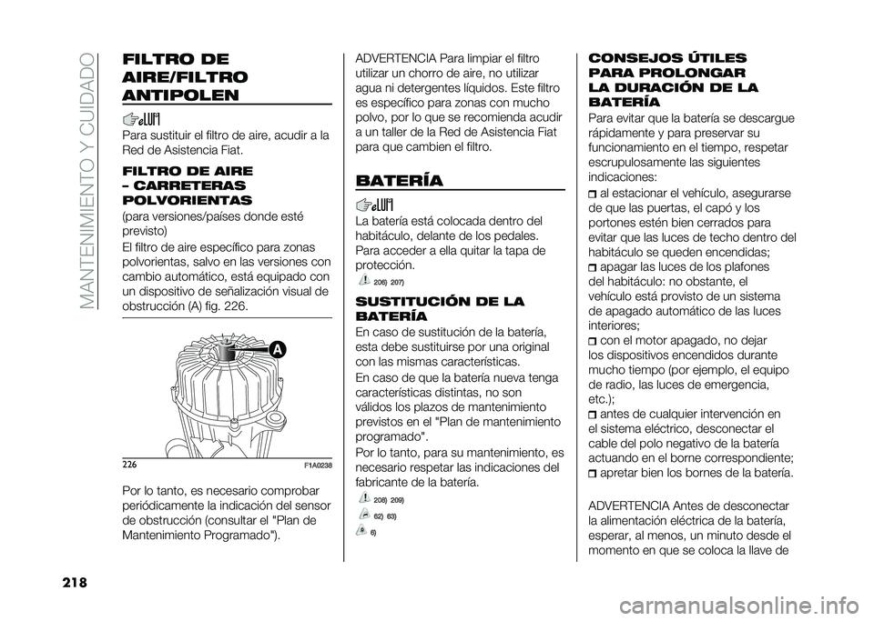 FIAT DUCATO 2020  Manual de Empleo y Cuidado (in Spanish) �� �3�.�(��.�<� �<��.�(�;��I��*�9�<��3��;
��� ������	 ��
�����.������	
�����+�	���
�5�	��	 ��������� �� ������ �� �	����! �	����� �	 ��	
�