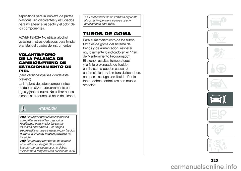 FIAT DUCATO 2020  Manual de Empleo y Cuidado (in Spanish) ���
����������� ��	��	 ��	 ���
����%�	 �� ��	����
��������	��! ��� ����������� �
 �������	���
��	��	 �� �	�����	� �� �	������