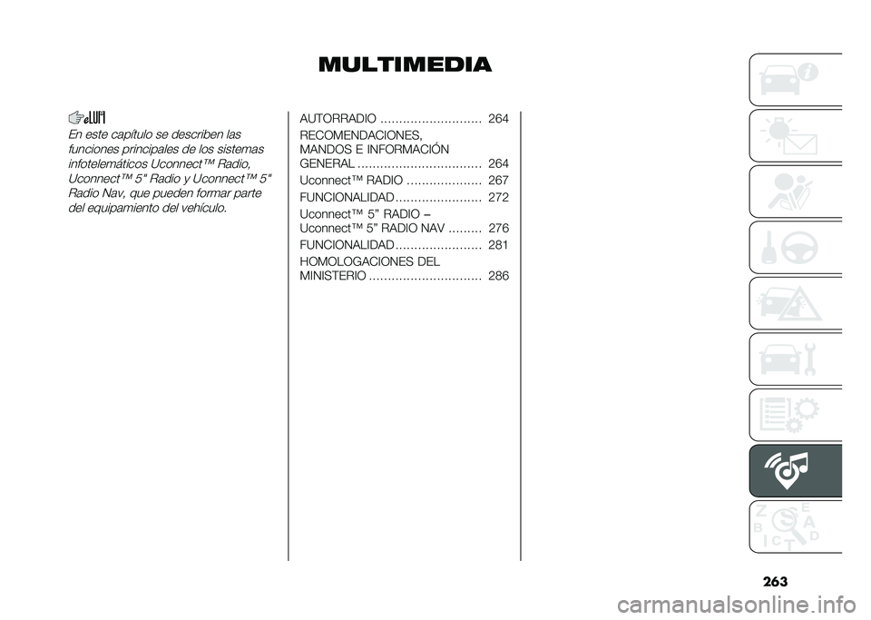 FIAT DUCATO 2020  Manual de Empleo y Cuidado (in Spanish) ���
������������ ���� ��	������ �� ��������� ��	�
��������� ��������	��� �� ��� ������
�	�
���������
������ �9����
