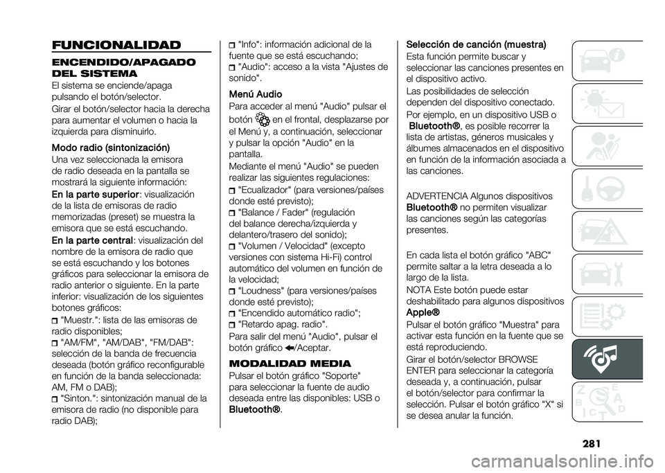 FIAT DUCATO 2020  Manual de Empleo y Cuidado (in Spanish) ���������	�������
���������	�.��+�����	
��� �
��
����
�� ������
�	 �� ���������:�	��	��	
�����	��� �� ����"��:���������
�L�
