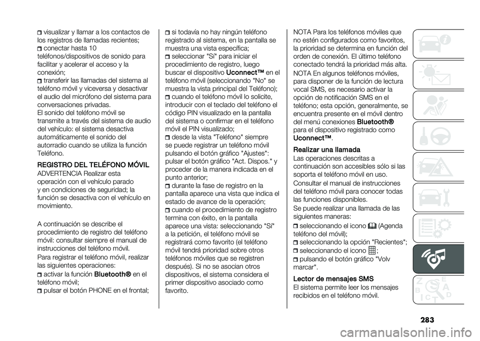 FIAT DUCATO 2020  Manual de Empleo y Cuidado (in Spanish) ��������	���%�	� �
 ���	�
�	� �	 ��� �����	���� ��
��� ��������� �� ���	�
�	��	� ����������& �������	� ��	���	 �@�1
����#������:�