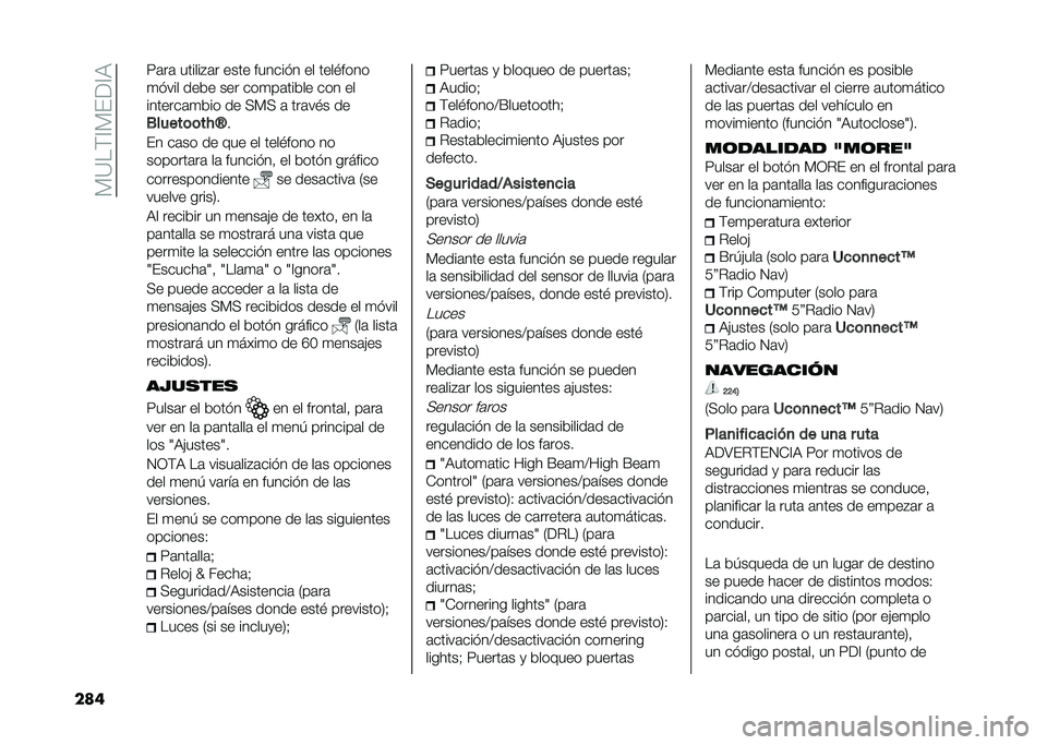 FIAT DUCATO 2020  Manual de Empleo y Cuidado (in Spanish) �� �9��(�<� ���<�3
���	 �5�	��	 ������%�	� ���� ������"� �� ����#����
�
�"��� ���� ��� ���
��	����� ��� ��
�������	�
��� �� �� � �	 