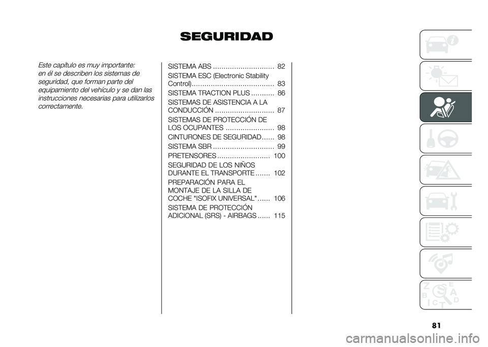FIAT DUCATO 2020  Manual de Empleo y Cuidado (in Spanish) ��
�
������������ ��	������ �� �
��
 ��
�����	����6
�� �#� �� ��������� ��� ������
�	� ��
��������	��! ��� ����
�	� ��	��� �