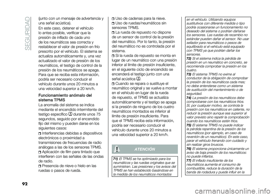 FIAT DUCATO 2020  Manual de Empleo y Cuidado (in Spanish) ����L�9�$�<��3�
�� �7�)���� ��� �� �
����	�)� �� �	����������	 �
���	 ���2�	� �	��-�����	�8�
�� ���� ��	���! ������� �� ��������
�