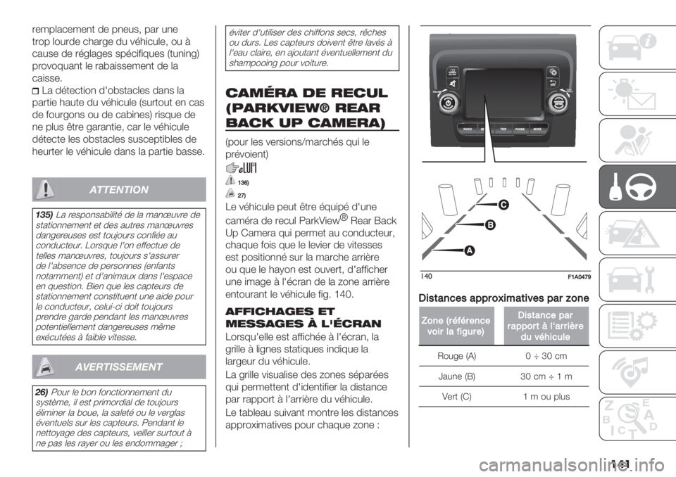 FIAT DUCATO 2019  Notice dentretien (in French) ��	�
.-/7(2*-/-,+ 0- 7,-#$< 72. #,-
+."7 ("#.0- *32.=- 0# %’3)*#(-< "# >
*2#$- 0- .’=(2=-$ $7’*)&)8#-$ V+#,),=W
7."%"8#2,+ (- .2A2)$$-/-,+ 0- (2
*2)$$-6
P2 0’+-*+)", 