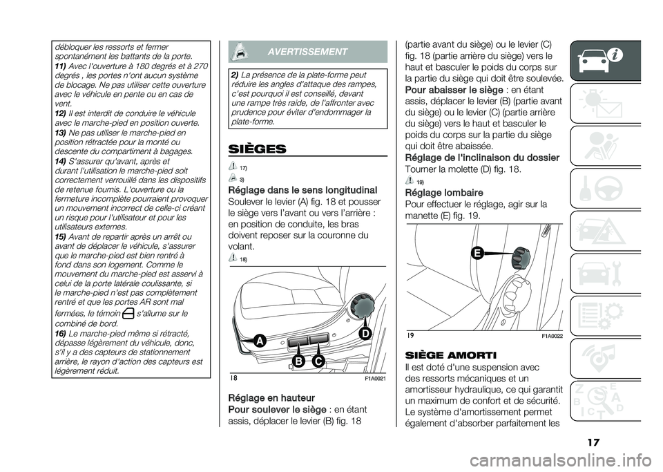 FIAT DUCATO 2021  Notice dentretien (in French) �����"�	����� �	�� �������� �� ������
����
���
����
� �	�� �"�����
�� �� �	� ������
����%��� �	���������� � �F�D�0 ������ �