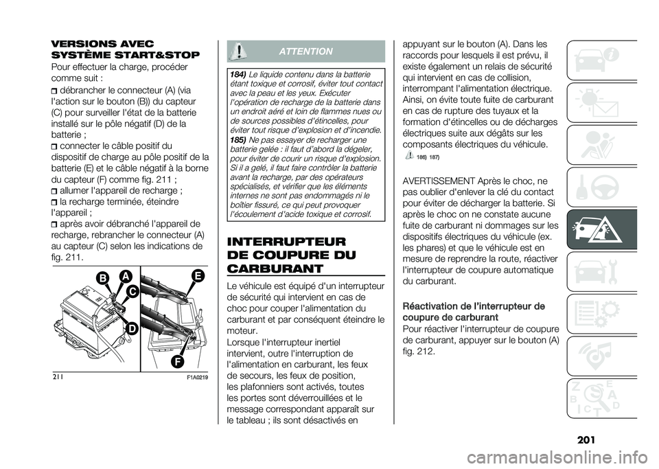 FIAT DUCATO 2021  Notice dentretien (in French) ����������
� �
���
������� ���
���J����
�5��� ��������� �	� ������� ��������
����� ���
� �9
���"���
���� �	� ���
�
�����