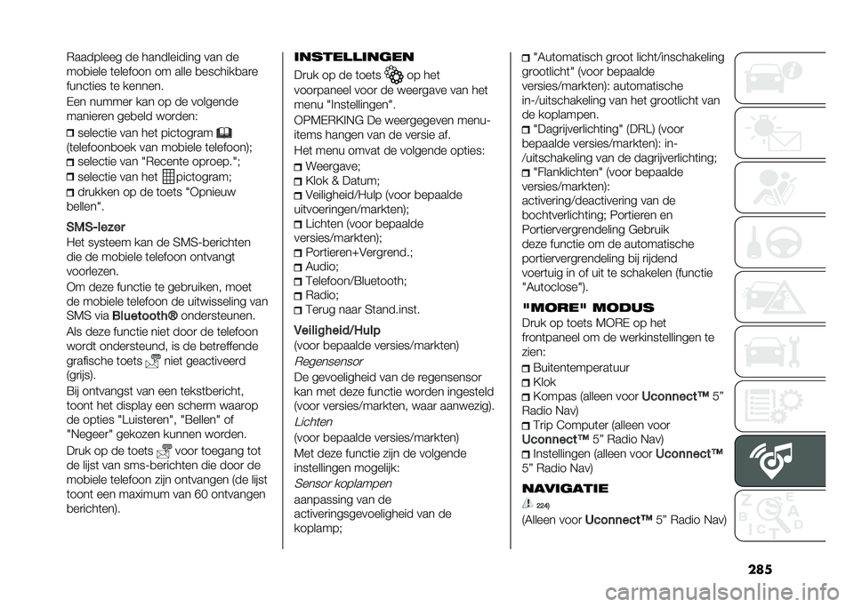 FIAT DUCATO 2020  Instructieboek (in Dutch) ���
�.�������� �� ����������� ��� ��
���
���� �	������� �� ���� �
�������
��
�
�����	��� �	� �������
�%�� ������
 ��� �